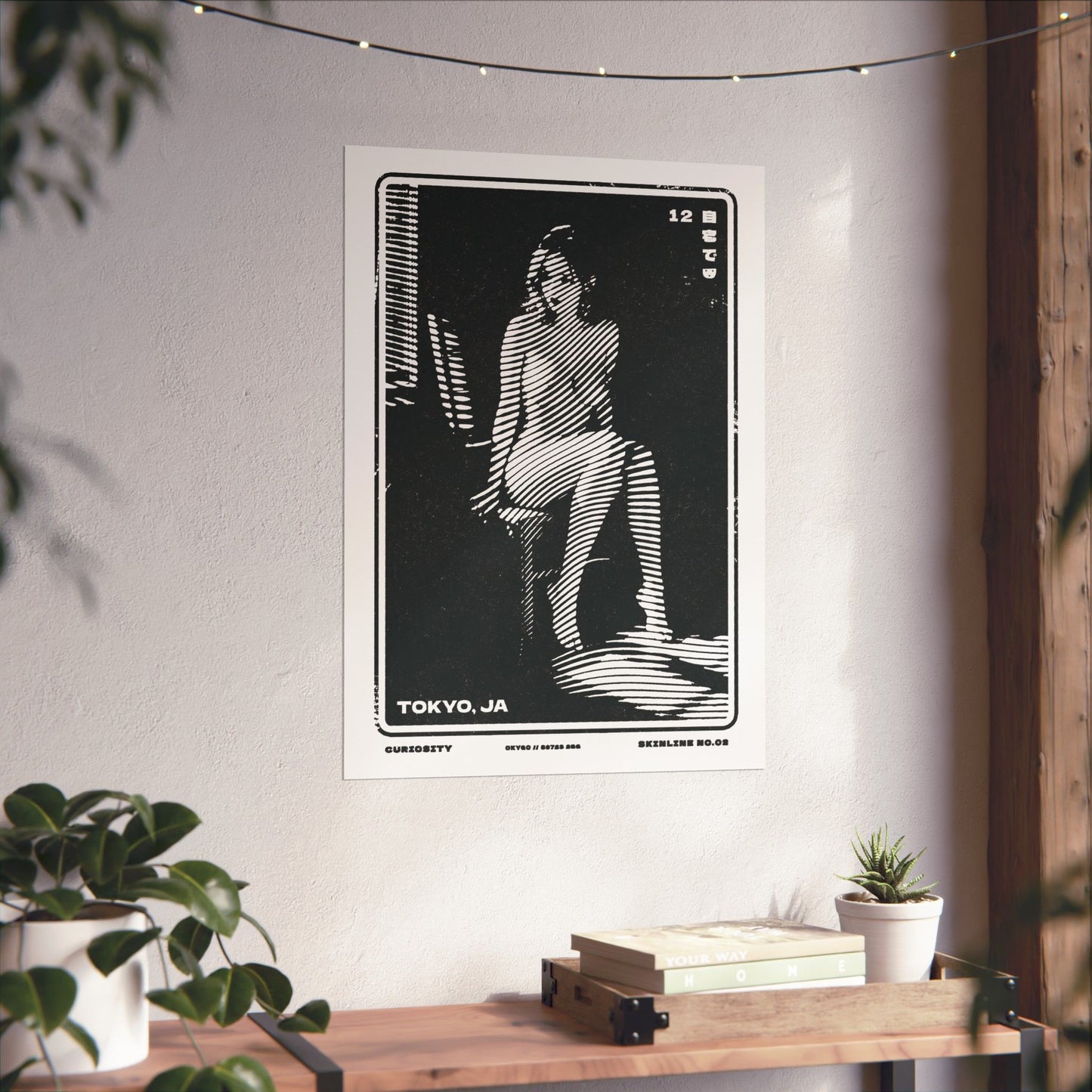 SKINLINE No.02 – Apartment Nude Art Print