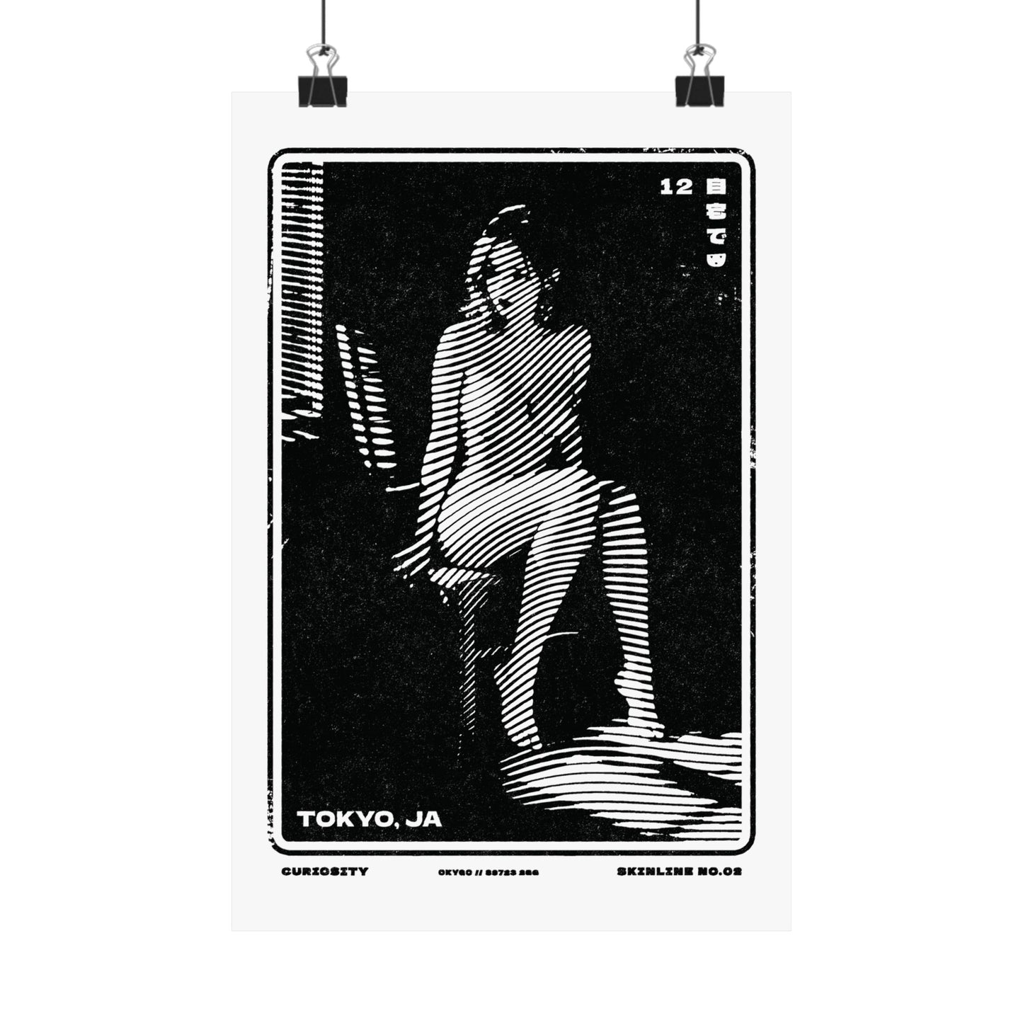 SKINLINE No.02 – Apartment Nude Art Print