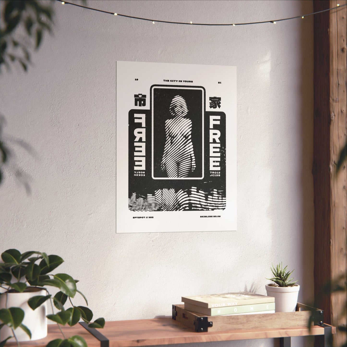 SKINLINE No.09 – Tokyo Nude Art Print