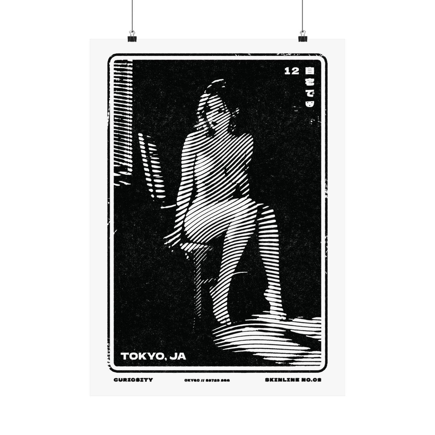 SKINLINE No.02 – Apartment Nude Art Print