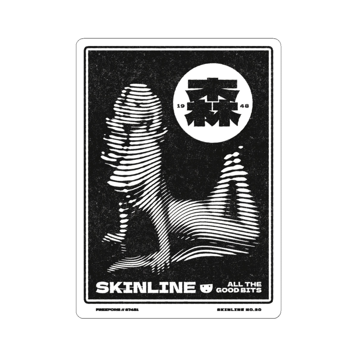 SKINLINE No.20 – Vinyl Art Sticker