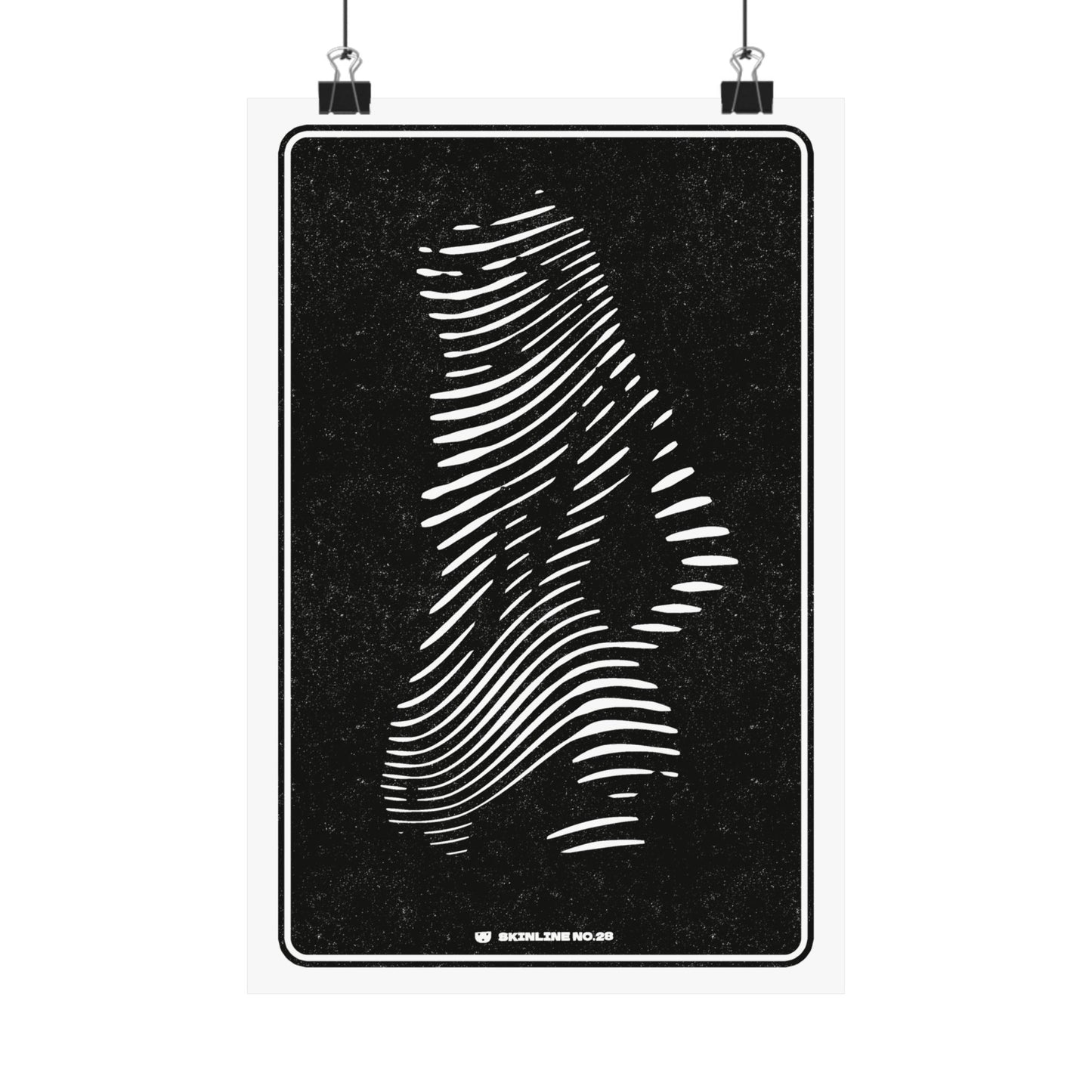 SKINLINE No.28 – Abstract Nude Art Print