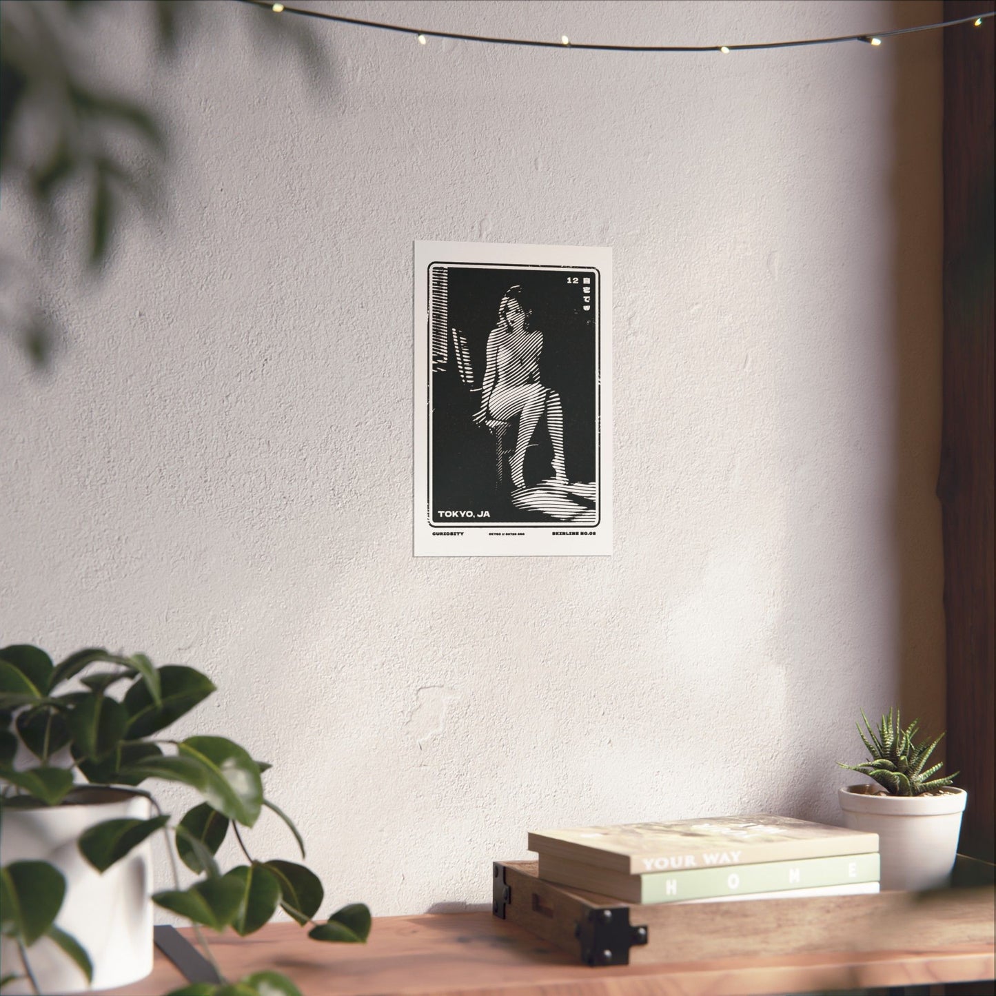 SKINLINE No.02 – Apartment Nude Art Print