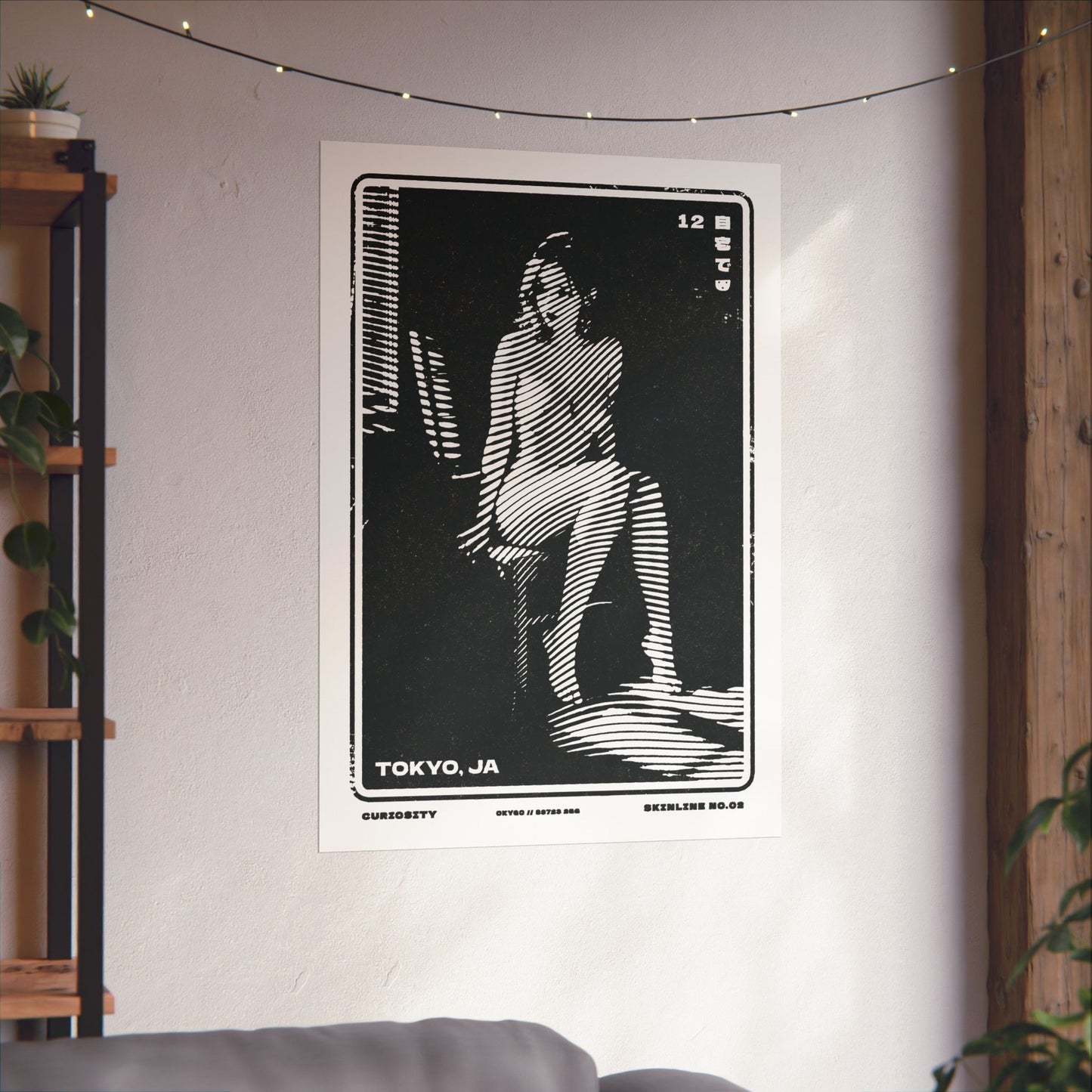SKINLINE No.02 – Apartment Nude Art Print
