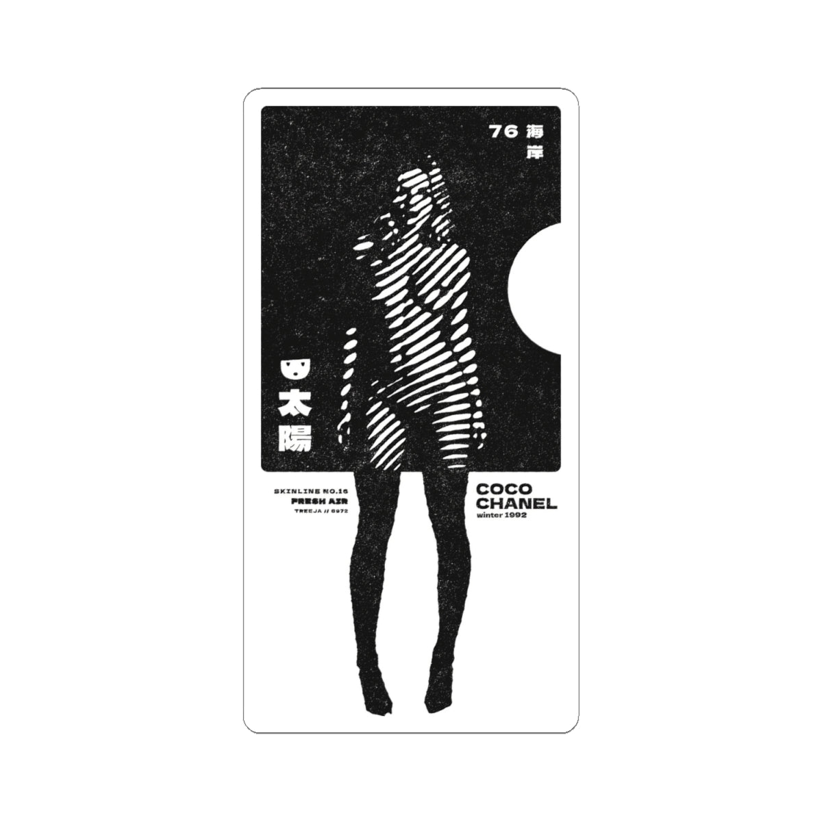 SKINLINE No.16 – Vinyl Art Sticker