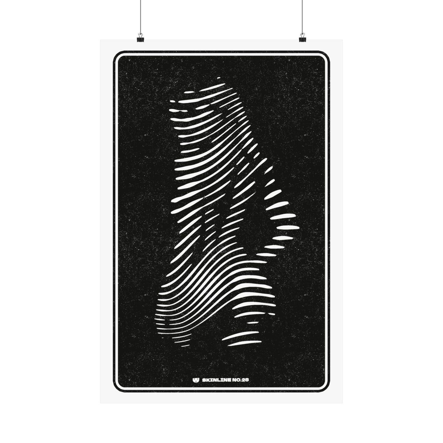 SKINLINE No.28 – Abstract Nude Art Print