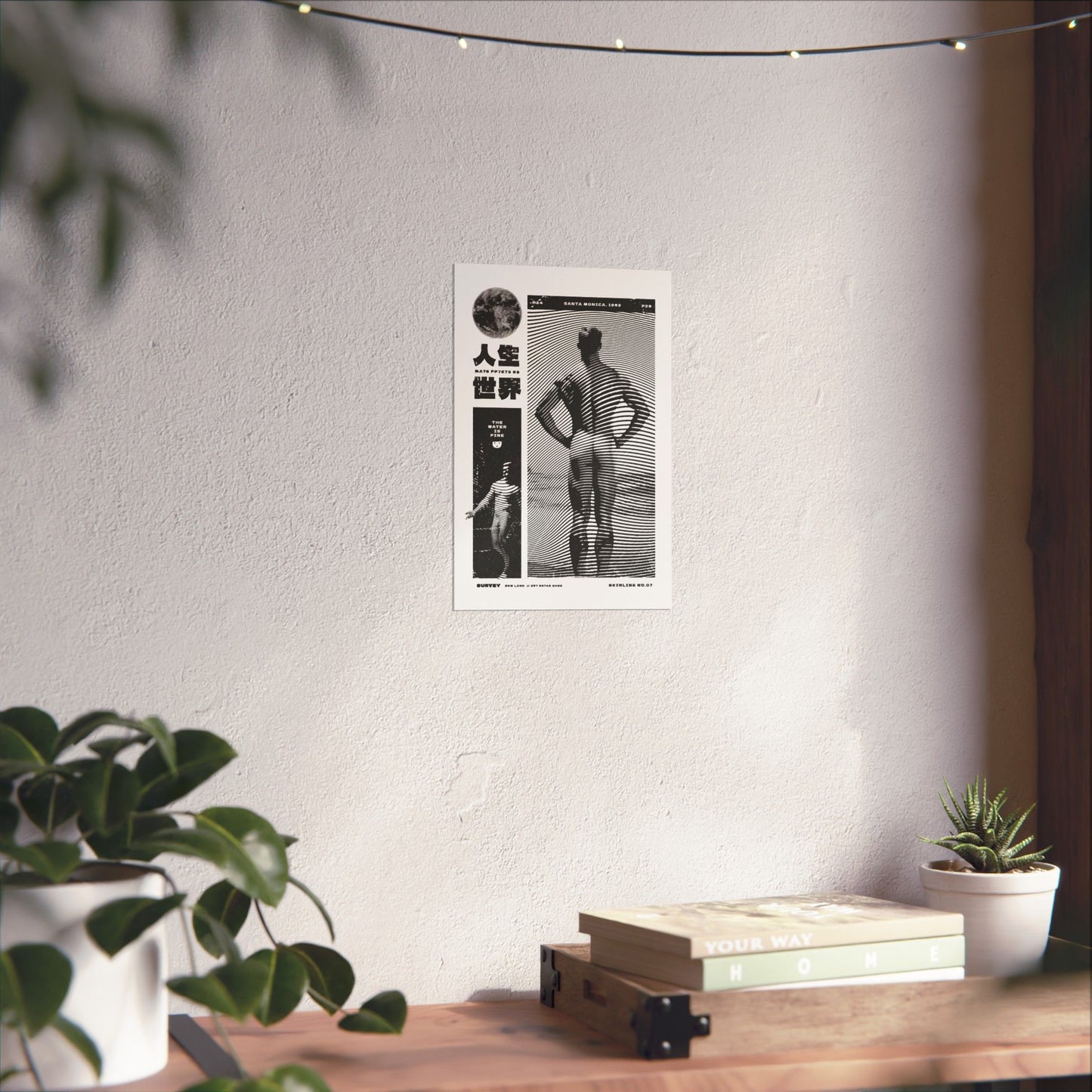 SKINLINE No.07 – Strong Nude Art Print