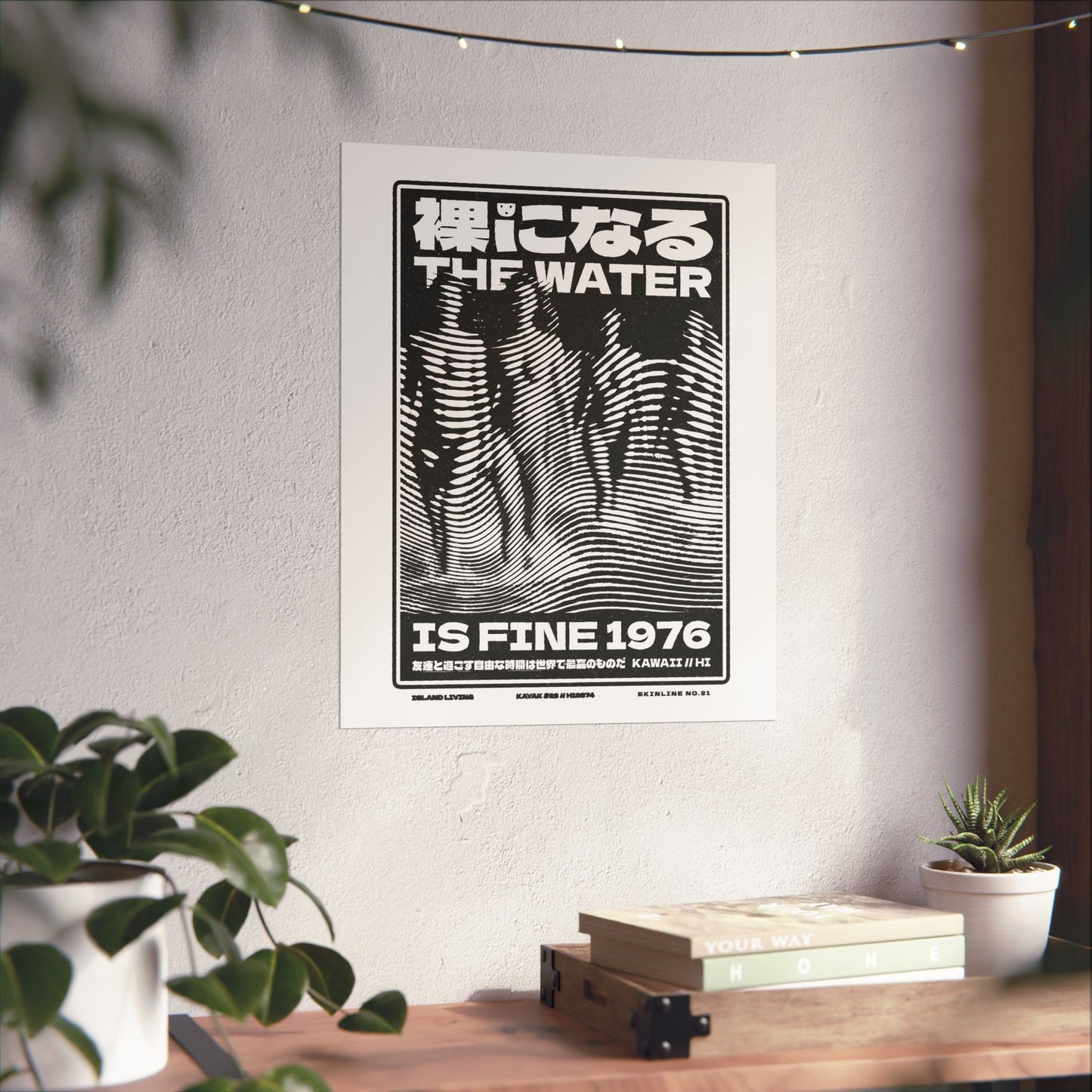 SKINLINE No.21 – Vintage Beach Nude Art Print