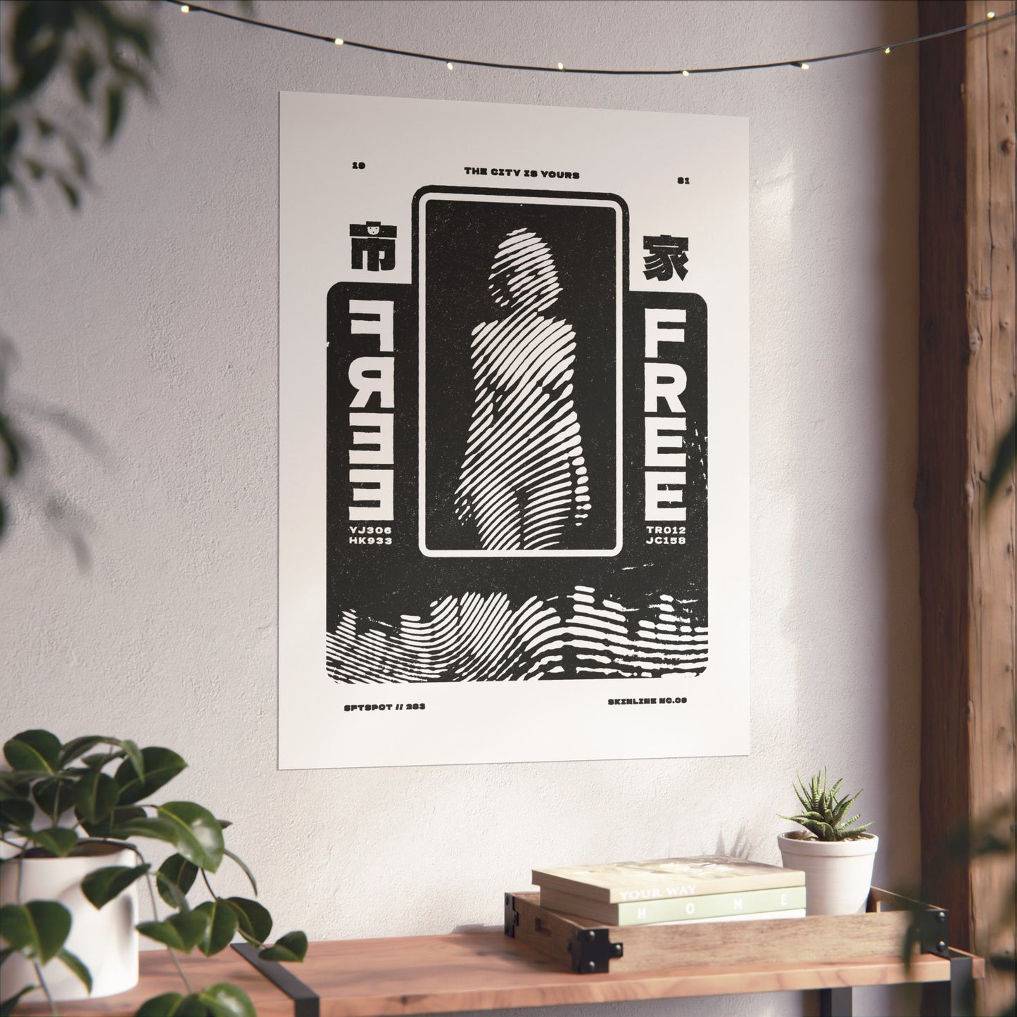 SKINLINE No.09 – Tokyo Nude Art Print