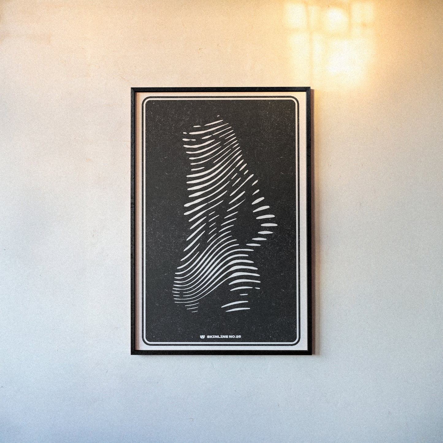 SKINLINE No.28 – Abstract Nude Art Print