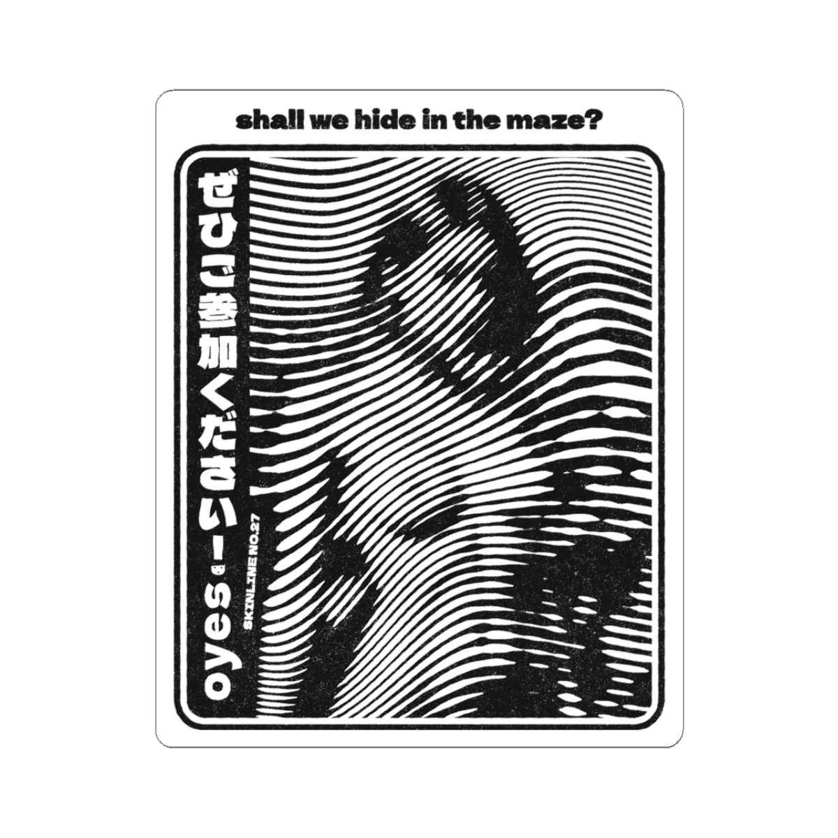 SKINLINE No.27 – Vinyl Art Sticker