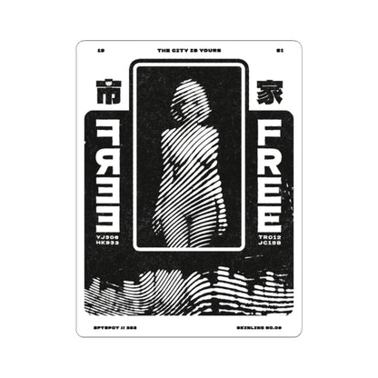 SKINLINE No.09 – Vinyl Art Sticker