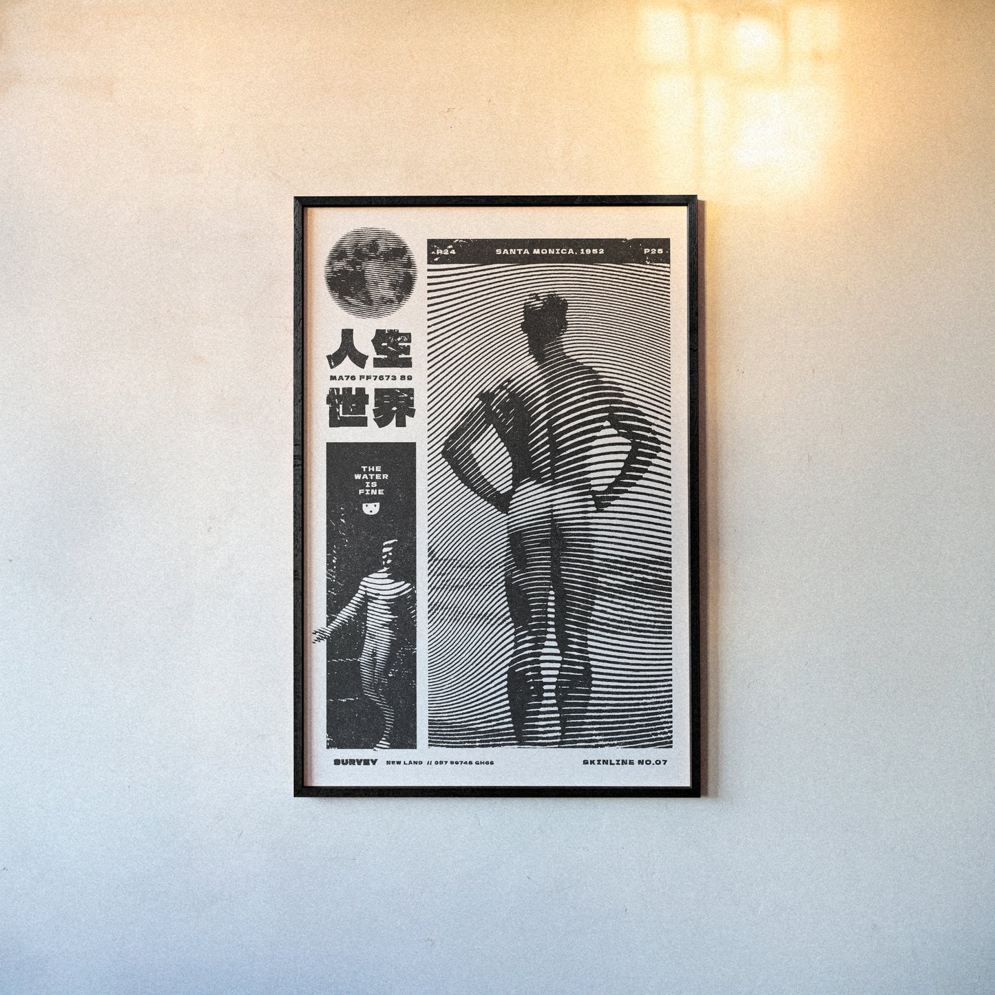 SKINLINE No.07 – Strong Nude Art Print