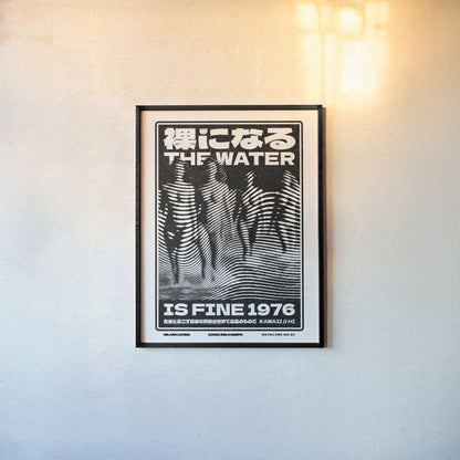 SKINLINE No.21 – Vintage Beach Nude Art Print